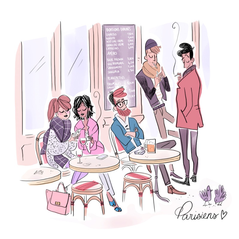 illustration magalie F le bon parisiens.jpg - Magalie F | Virginie